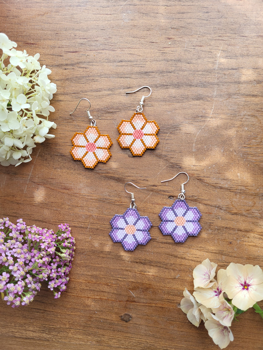 Floral Earrings – Amelia Creative Co.