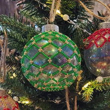 Load image into Gallery viewer, Beaded Glass Ornaments
