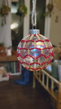 Load and play video in Gallery viewer, Beaded Glass Ornaments
