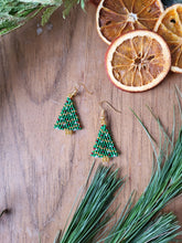 Load image into Gallery viewer, Christmas Tree Earrings
