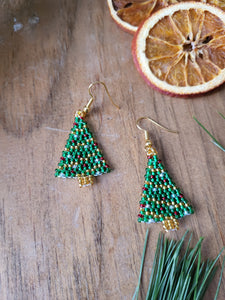 Christmas Tree Earrings