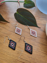 Load image into Gallery viewer, Beaded Diamond Earrings
