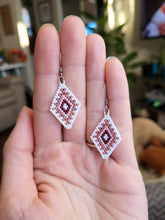 Load image into Gallery viewer, Beaded Diamond Earrings
