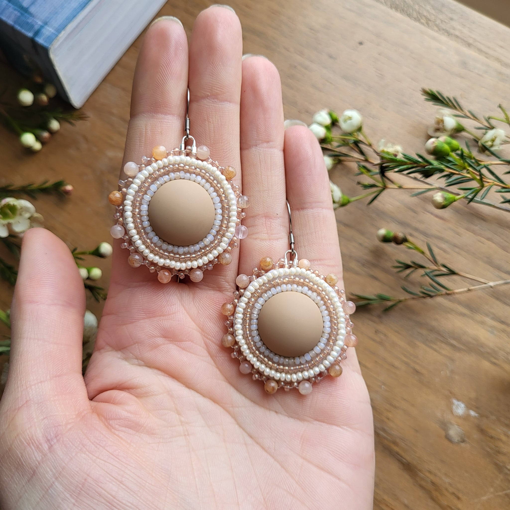 How To Make Gemstone Bead Earrings
